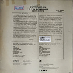 Nikhil Banerjee - Padmabhushan Nikhil Banerjee In Concerts (Vinyl)