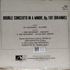 David Oistrakh, Mstislav Rostropovitch, The Cleveland Orchestra - Violin Concerto & Double Concerto (Vinyl)