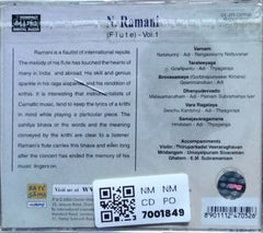 N. Ramani - Classic Carnatic Concerts (CD)