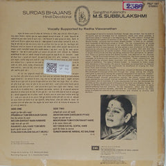 M.S. Subbulakshmi - Surdas Bhajans (Vinyl)