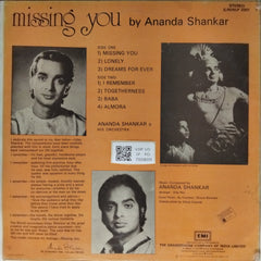 Ananda Shankar - Missing You (Vinyl)