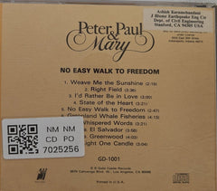 Peter, Paul & Mary - No Easy Walk to Freedom (CD)