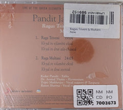 Pandit Jasraj - Ragas Triveni & Multani (CD)
