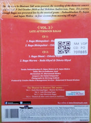 Pandit Rajan Mishra, Pandit Sajan Mishra - Bhairav se Bhairavi tak: A Journey Through Ragas - Vol. 3 Late Afternoon Ragas (CD) (2)
