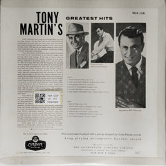 Tony Martin - Tony Martin's Greatest Hits (Vinyl)