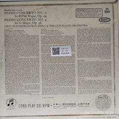 Leon Fleisher, George Szell, The Cleveland Orchestra - Beethoven: Piano Concertos No. 2 & 4 (Vinyl)