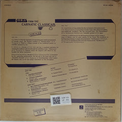 D. K. Pattammal, N. Ramani, Madurai Somasundaram, M. L. Vasanthakumari, Chittibabu - Gems from the Carnatic Classicals - Album III (Vinyl)