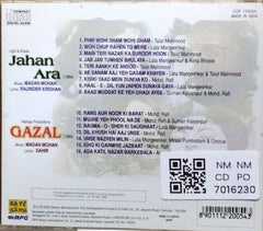 Madan Mohan - Jahan Ara / Gazal (CD)