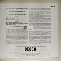 Mantovani, Rawicz and Landauer - Music from the Films (Vinyl)