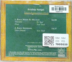 Krishna Hangal - Golden Raaga Collection III (CD)