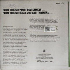Ustad Ahmedjan Thirakhwa, Pandit Ravi Shankar - Tabla-solo Raga-Behag (Vinyl)