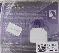 Farida Khanum - Aaj Jaane Ki Zid Na Karo (CD)