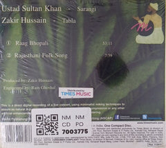 Ustad Sultan Khan, Zakir Hussain - SD (CD)