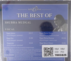Shubha Mudgal - The Best Of (CD)