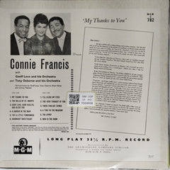 Connie Francis - My Thanks to You (Vinyl)