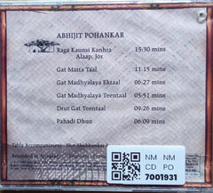 Abhijit Pohankar - Dharohar (CD)