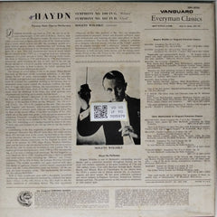 Mogens Wöldike, Vienna State Opera Orchestra - Haydn: Symphony No. 100 in G, 'Military'; Symphony No. 101 in D, 'Clock' (Vinyl)