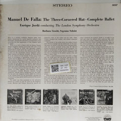 Enrique Jorda, The London Symphony Orchestra - The Three-Cornered Hat (Complete Ballet) (Vinyl)