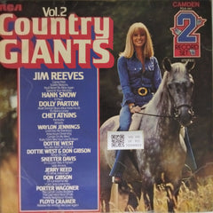 Jim Reeves, Hank Snow, Dolly Parton, Chet Atkins, Waylon Jennings, Dottie West, Don Gibson, Skeeter Davis, Jerry Reed, Porter Wagoner, Floyd Cramer - Country Giants Vol. 2 (Vinyl) (2)