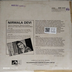 Nirmala Devi, Khan Saheb Abdul Rehman Khan - Nirmala Devi (Vinyl)