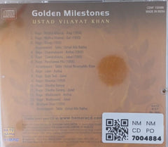 Ustad Vilayat Khan - Golden Milestones (CD)
