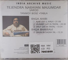 Tejendra Narayan Majumdar - Raga Ahiri (CD)