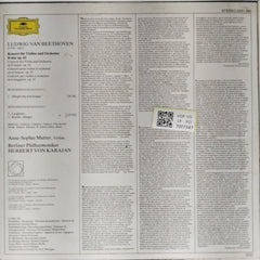 Ludwig van Beethoven, Anne-Sophie Mutter, Berliner Philharmoniker, Herbert von Karajan - Violinkonzert · Violin Concerto (Vinyl)