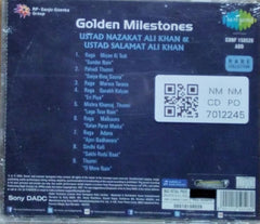 Ustad Nazakat Ali Khan, Ustad Salamat Ali Khan - Golden Milestones (CD)