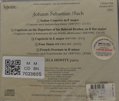 Angela Hewitt - Bach: French Overture, Italian Concerto, Four Duets, Two Capriccios (CD)