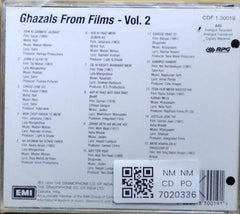 Various - Ghazals From Films - Vol. 2 (CD)