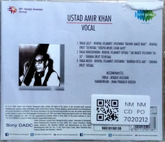 Ustad Amir Khan - Vocal (CD)