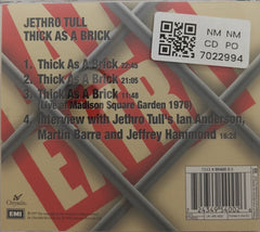Jethro Tull - Thick As A Brick (CD)