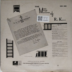 Raj Kapoor - The Music Movies and Memories of Raj Kapoor (Vinyl)