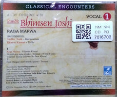 Pandit Bhimsen Joshi - A Live Experience with Pandit Bhimsen Joshi (CD)