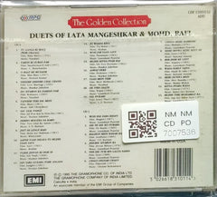 Lata Mangeshkar, Mohd. Rafi - The Golden Collection: Duets of Lata Mangeshkar & Mohd. Rafi (Made in USA) (CD) (2)