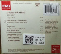 Johannes Brahms - Piano Concertos Nos. 1 & 2; Variations on a Theme by Haydn; Tragic Overture; Academic Festival Overture (CD) (2)