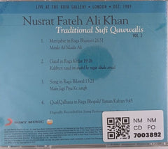 Nusrat Fateh Ali Khan - Traditional Sufi Qawwali Vol 2 (CD)