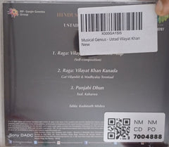 Ustad Vilayat Khan - Musical Genius (CD)