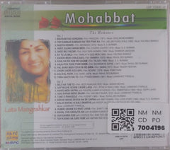 Lata Mangeshkar - Mohabbat The Romance (CD) (2)