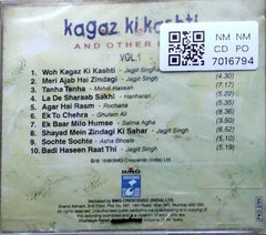 Various - Kagaz Ki Kashti and Other Hits Vol. 1 (CD)