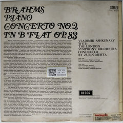 Vladimir Ashkenazy, London Symphony Orchestra - Brahms Piano Concerto No. 2 (Vinyl)
