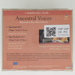 Gundecha Brothers - Ancestral Voices (CD)