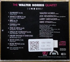 Walter Norris Quartet - Sunburst (CD)