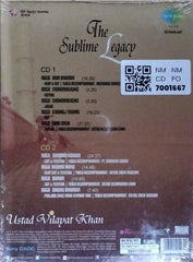 Ustad Vilayat Khan - The Sublime Legacy (CD) (2)