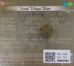 Ustad Vilayat Khan - a journey... vol. 1 & 2 (CD) (2)