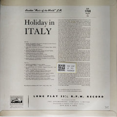 Nino Catra Choir, Elena Clara Treves - Holiday in Italy (Vinyl)