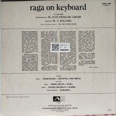 Jnan Prakash Ghosh, V. Balsara - Raga on Keyboard (Vinyl)