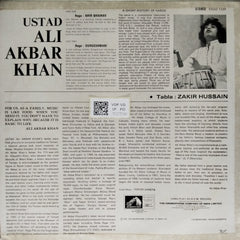 Ustad Ali Akbar Khan - Raga: Ahir Bhairav / Raga: Durgeshwari (Vinyl)