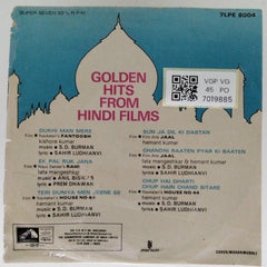 S.D. Burman, Anil Biswas - Golden Hits from Hindi Films (45-RPM)