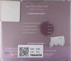Abida Parveen - Yaar Tha Gulzar Tha (CD)